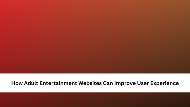 How Adult Entertainment Websites Can Improve User Experience