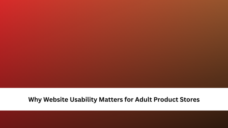 Why Website Usability Matters for Adult Product Stores